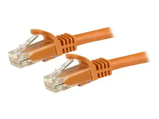 STARTECH 5m Orange Gigabit Snagless RJ45 UTP Cat6 Patch Cable