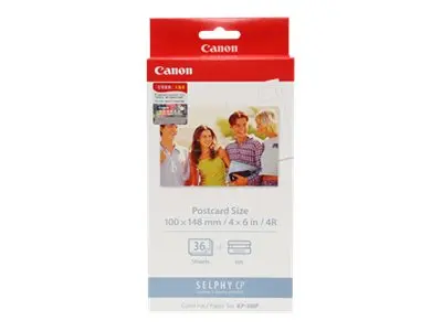 Canon KP-36IP - Skriverpatron / papirsett for SELPHY CP1000, CP120...