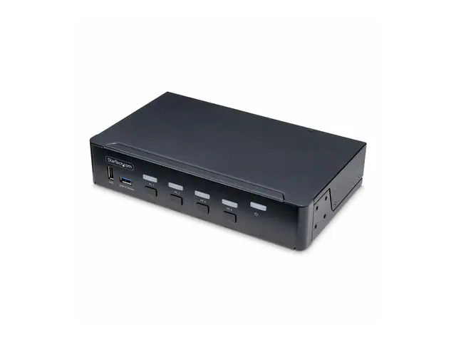 StarTech.com 4-Port DisplayPort KVM Switch, 4K 60Hz, TAA Compliant...