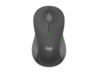 Logitech Signature M550 L - Mus - optisk 3 knapper - trådløs - Bluetooth - Logitech Logi Bolt USB-mottaker - grafitt