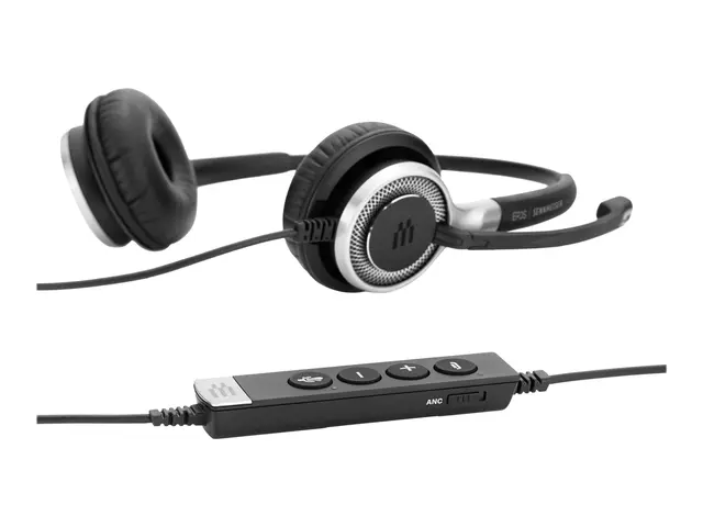 EPOS IMPACT SC 660 ANC USB - Hodesett on-ear kablet aktiv støydemp...