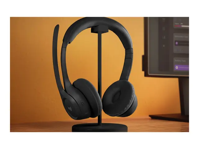 Logitech Zone 300 - Hodesett on-ear Bluetooth trådløs midnatts sort
