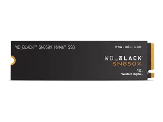 WD_BLACK SN850X WDS800T2X0E - SSD kryptert - 8 TB - intern - M.2 2280 - PCIe 4.0 x4 (NVMe) - TCG Opal Encryption 2.01