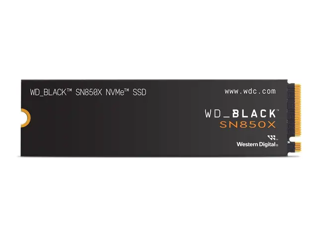 WD_BLACK SN850X WDS800T2X0E - SSD kryptert 8 TB intern M.2 2280 PC...