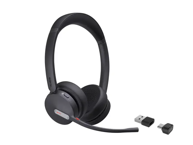 Yealink BH70 Dual - Hodesett on-ear Bluetooth trådløs USB-C via Bl...