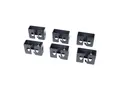 APC Cable Containment Brackets with PDU Mounting PDU-monteringsbraketter - svart - for NetShelter SX