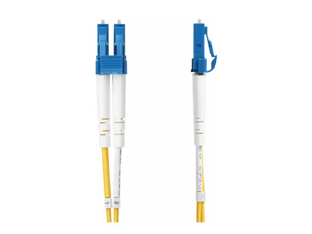 Startech 6m (19.7ft) LC to (UPC) OS2 Single Mode Duplex Fiber Opti...
