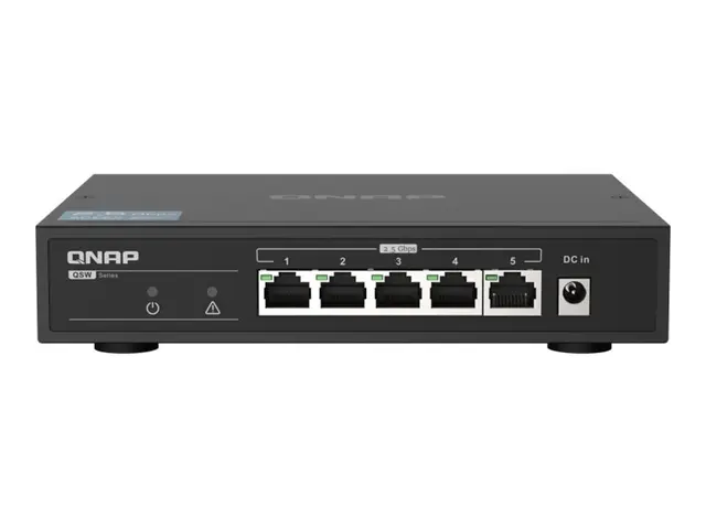 QNAP QSW-1105-5T - Switch - ikke-styrt - 5 x 10/100/1000/2.5G - st...