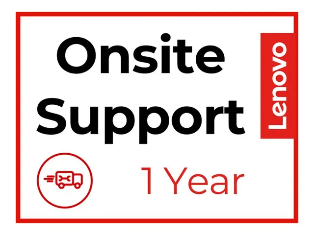 Lenovo Onsite Upgrade - Utvidet serviceavtale deler og arbeid (for...