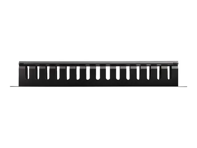 StarTech.com 1U Horizontal Finger Duct Rack Cable Management Panel...