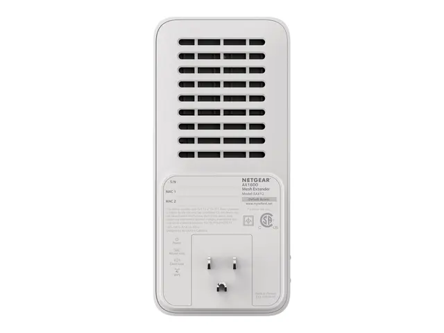 NETGEAR EAX12 - Wi-Fi-system (utvider) maske 1GbE Wi-Fi 6 Dobbeltb...