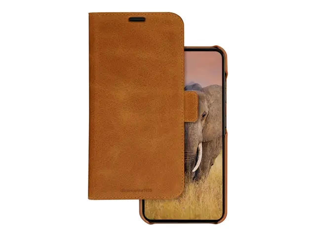 dbramante1928 Lynge - Lommebok for mobiltelefon lær gyllenbrun Sam...
