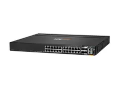 HPE Aruba 6200M 24G 4SFP+ Switch - Switch Max. Stacking Distance 10 km - L3 - Styrt - 24 x 10/100/1000 + 4 x 1 Gigabit / 10 Gigabit SFP+ (opplink / stabling) - front og side til bakside - rackmonterbar - BTO