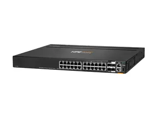 HPE Aruba 6200M 24G 4SFP+ Switch - Switch Max. Stacking Distance 10 km - L3 - Styrt - 24 x 10/100/1000 + 4 x 1 Gigabit / 10 Gigabit SFP+ (opplink / stabling) - front og side til bakside - rackmonterbar - BTO