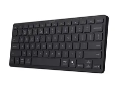 Trust Nado II - Tastatur - compact - trådløs Bluetooth - QWERTY - Nordisk - svart - boks