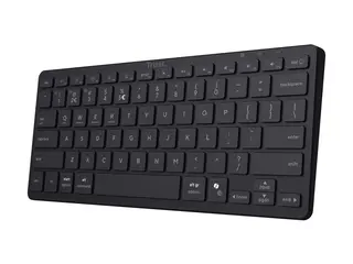 Trust Nado II - Tastatur - compact - trådløs Bluetooth - QWERTY - Nordisk - svart - boks