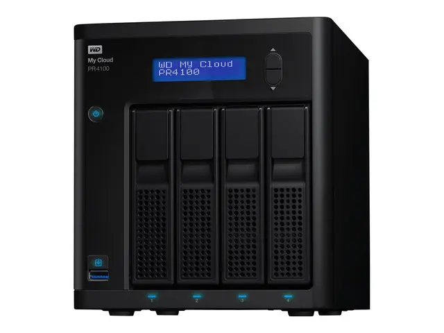 WD My Cloud PR4100 WDBNFA0400KBK - NAS-server - 4 brønner - 40 TB ...