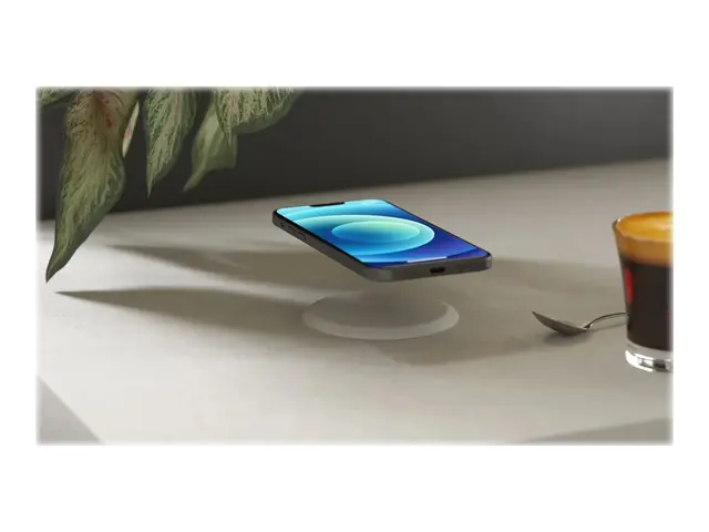 ZENS ZEBI04W - Trådløs ladepute + AC-strømadapter 15 watt Apple Fa...