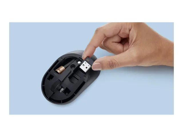 Dell Silent Mouse MS355 - Mus høyre- og venstrehåndet optisk LED 3...