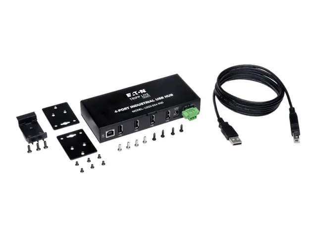 Eaton Tripp Lite series 4-Port Rugged Industrial USB 2.0 Hi-Speed ...