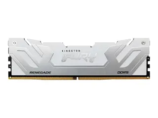 Kingston FURY Renegade - DDR5 - modul - 24 GB DIMM 288-pin - 8800 MT/s / PC5-70400 - CL42 - 1.4 V - klokkete ubufferte - on-die ECC - hvitt og sølv