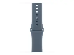 Apple - B&#229;nd for smart armb&#229;ndsur 46mm - M/L (passer h&#229;ndledd p&#229; 160 - 210 mm) - anker bl&#229; - for Watch Herm&#232;s Series 9, SE 3, Series 10, Series 11, Series 8, Series 9, Ultra 2, Ultra 3
