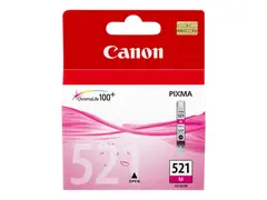 Canon CLI-521M - 9 ml - magenta - original blekkbeholder - for PIXMA iP3600, iP4700, MP540, MP550, MP560, MP620, MP630, MP640, MP980, MP990, MX860, MX870