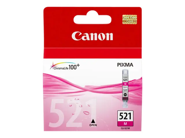 Canon CLI-521M - 9 ml - magenta - original - blekkbeholder - for P...