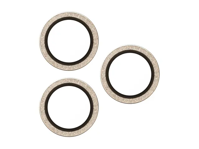PanzerGlass Hoops - Linsebeskytter for mobiltelefon glitrende gull...