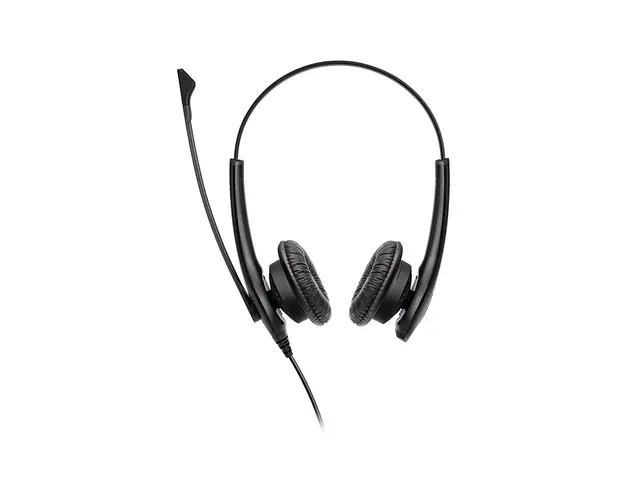 Jabra BIZ 1100 Duo - Hodesett on-ear kablet 3,5 mm jakk svart akad...