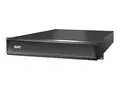 APC Smart-UPS X 48V External Battery Pack Rack/Tower Batteriinnbygging (kan monteres i rack) - 2 x batteri - blysyre - 864 mAh - 2U - svart - for P/N: AR3106, AR3106SP, SMX1000C, SMX1500RM2UC, SMX1500RM2UCNC, SMX750C, SMX750CNC