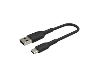 Belkin BoostCharge - USB-kabel - USB-C (hann) til USB (hann) 15 cm - svart