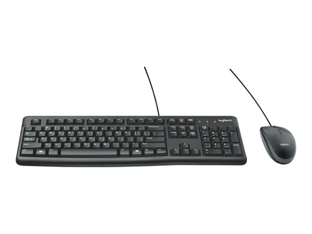 Logitech Desktop MK120 - Tastatur- og mussett USB Portugisisk