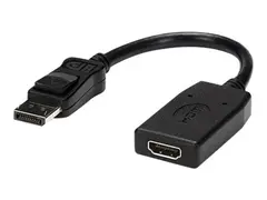 StarTech.com DisplayPort to HDMI Adapter 1920 x 1200 - DP to HDMI Converter - Plug and Play DisplayPort to HDMI Dongle (DP2HDMI) - video adapter - DisplayPort / HDMI - 24 cm