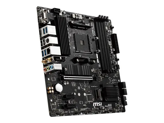 MSI B550M PRO-VDH WIFI - Hovedkort micro ATX Socket AM4 AMD B550 C...
