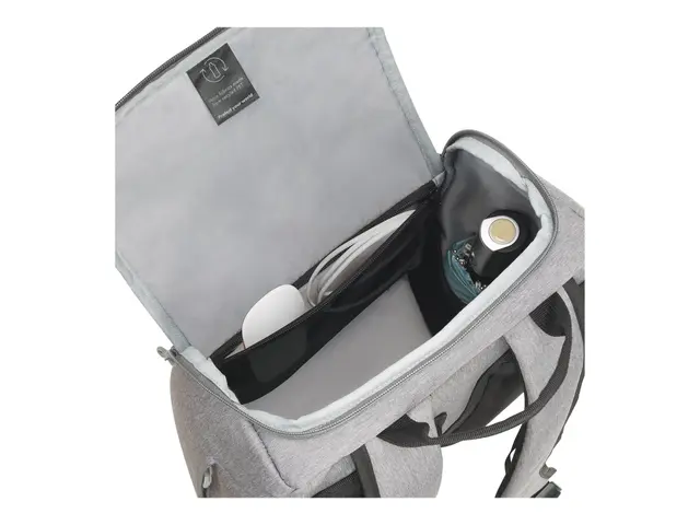 DICOTA Eco Motion - Notebookryggsekk 13" 15.6" lysegrå