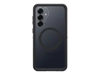 OtterBox Defender Series Pro XT - Baksidedeksel for mobiltelefon robust - polykarbonatlag, termoplastisk elastomer (TPE) - mørk side (klar / svart) - for Samsung Galaxy S26+