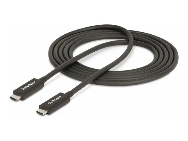StarTech.com 6ft (2m) Active Thunderbolt 4 Cable, 40Gbps, 100W PD,...