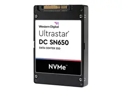 WD Ultrastar DC SN650 WUS5EA176ESP5E1 SSD - 7.68 TB - intern - 2.5" - U.3 PCIe 4.0 (NVMe)