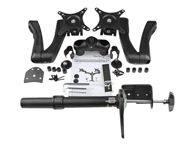 StarTech.com Desk Mount Dual Monitor Arm - Articulating Supports M...