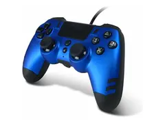 Steelplay Slim Pack - Håndkonsoll - kablet safirblå - for PC, Sony PlayStation 3, Sony PlayStation 4