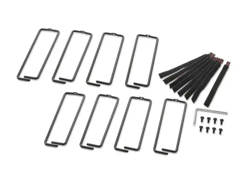 APC - Kabelstyringsring - svart - 1U - for P/N: NBPD0150, SCL500RM1U, SMX3KR2UNCX145, SRT5KRMXLT-A, SRT6KRMXLT-A, SRT8KRMXLT-A