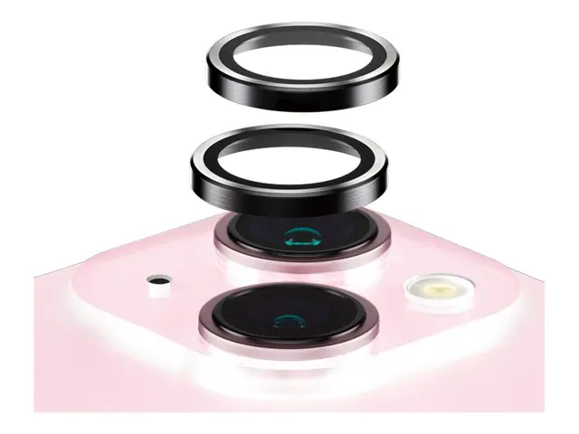 PanzerGlass Hoops - Linsebeskytter for mobiltelefon glass svart Ap...