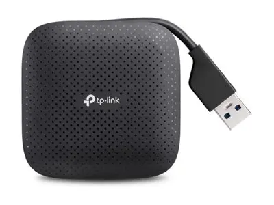 TP-Link UH400 - Hub - 4 x SuperSpeed USB 3.0 - stasjonær