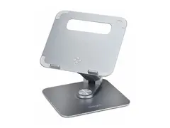 StarTech.com - Notebookstativ - 360&#176; swivel, telescopic height adjustment skrivebord - s&#248;lv