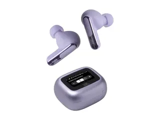 JBL LIVE Beam 3 - True wireless-hodetelefoner med mikrofon i øret - Bluetooth - aktiv støydemping - purpur