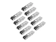 STARTECH 10 PACK GIGABIT FIBER SFP J4858C COMPATIBLE - MM LC