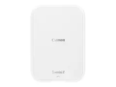 Canon Zoemini 2 - Skirver - farge sink - 50.8 x 76.2 mm - 313 x 500 dpi - inntil 0.83 min/side (mono) / inntil 0.83 min/side (farge) - kapasitet: 10 ark - Bluetooth 5.0 - hvit