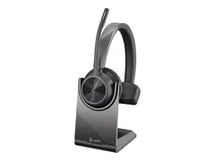 Poly Voyager 4300 UC Series 4310 For Microsoft Teams - hodesett - on-ear - Bluetooth - tr&#229;dl&#248;s - USB-A - Certified for Microsoft Teams
