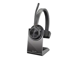 Poly Voyager 4300 UC Series 4310 For Microsoft Teams - hodesett - on-ear - Bluetooth - tr&#229;dl&#248;s - USB-A - Certified for Microsoft Teams